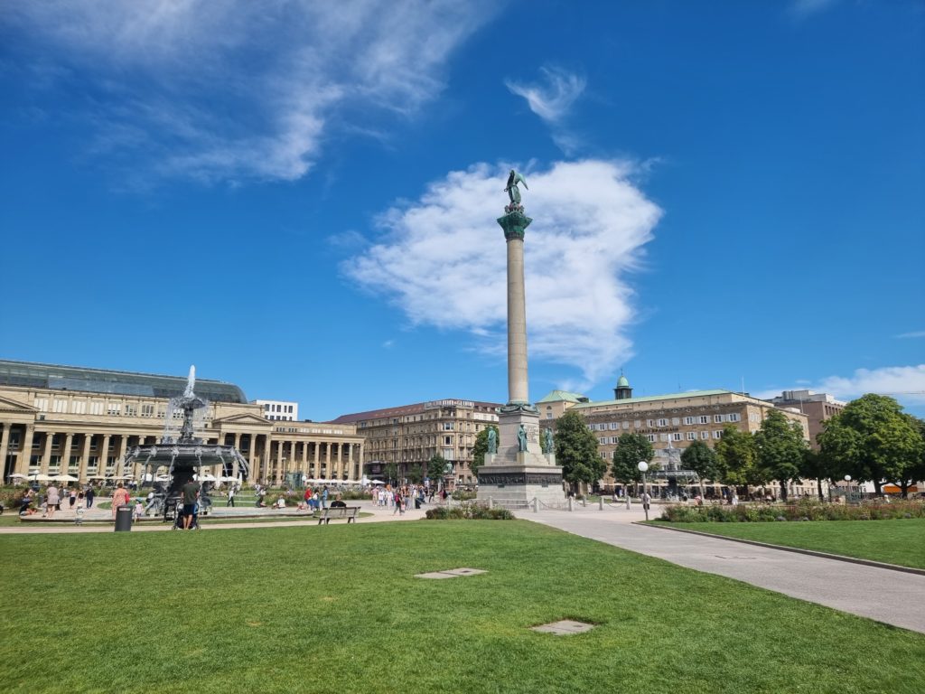 stuttgart germany schlossplatz