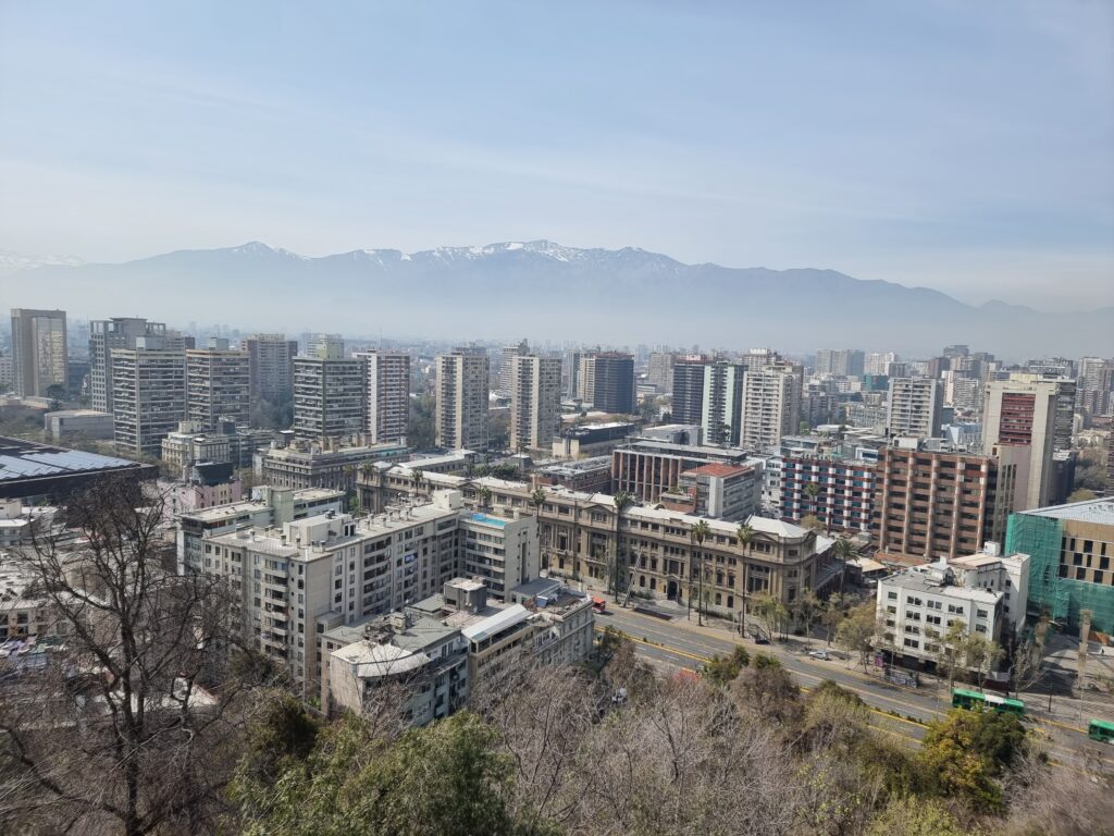 santiago de chile mountains