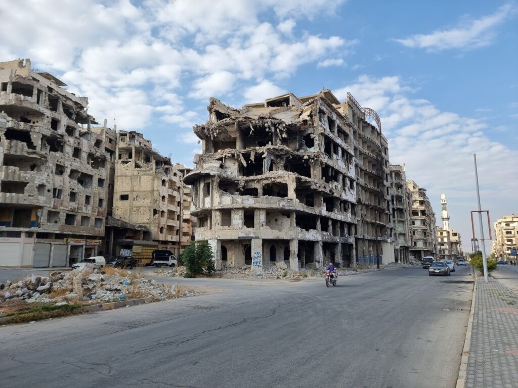 the destruction of Homs