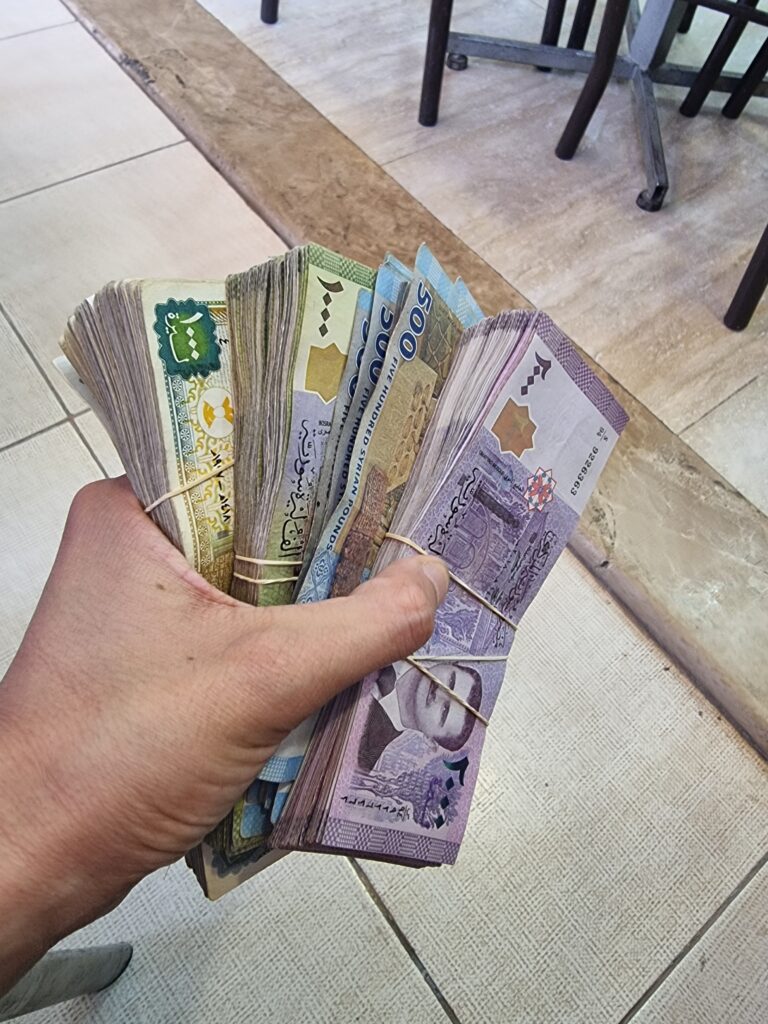 syria money