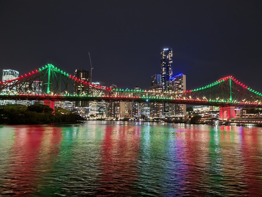 brisbane skyline australia