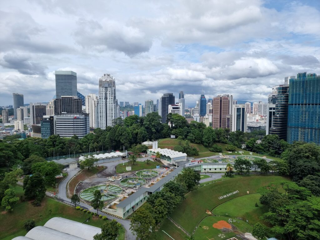 view from KL Tower