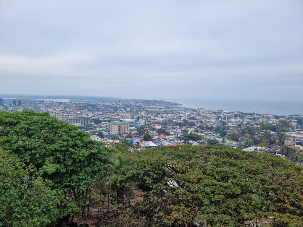 monrovia view from ducor hotel