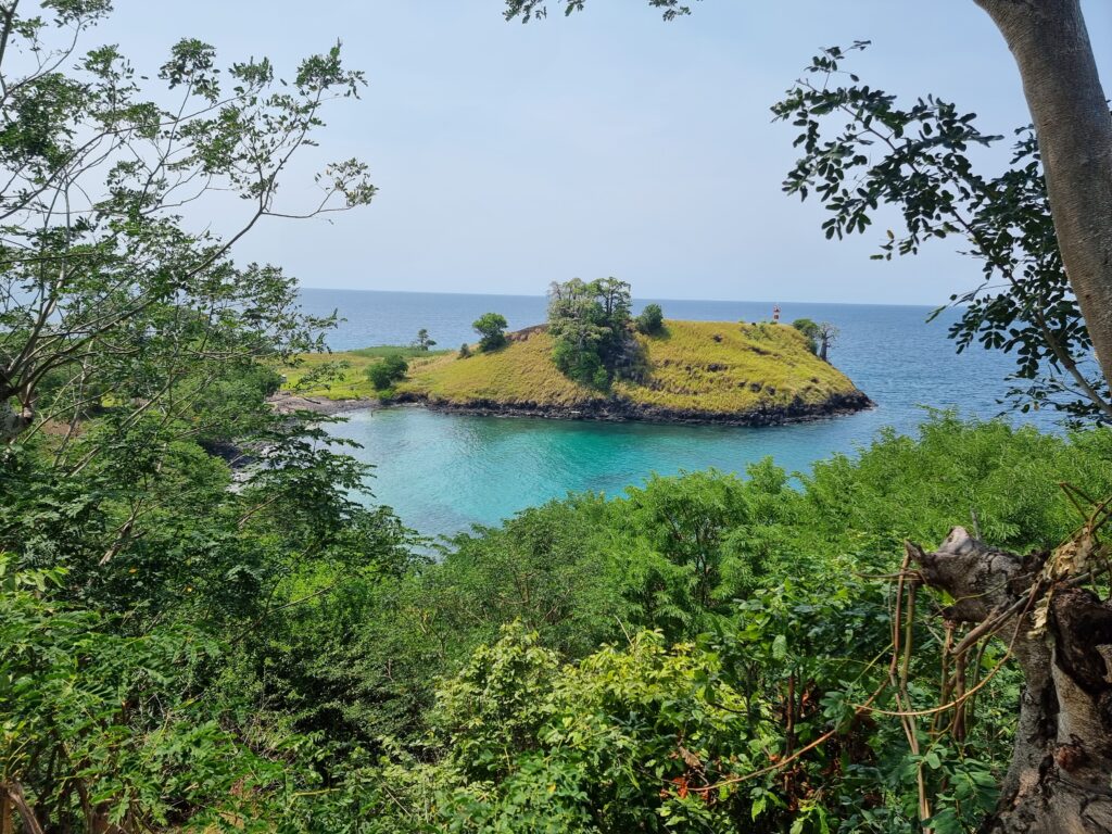 sao tome blue lagoon