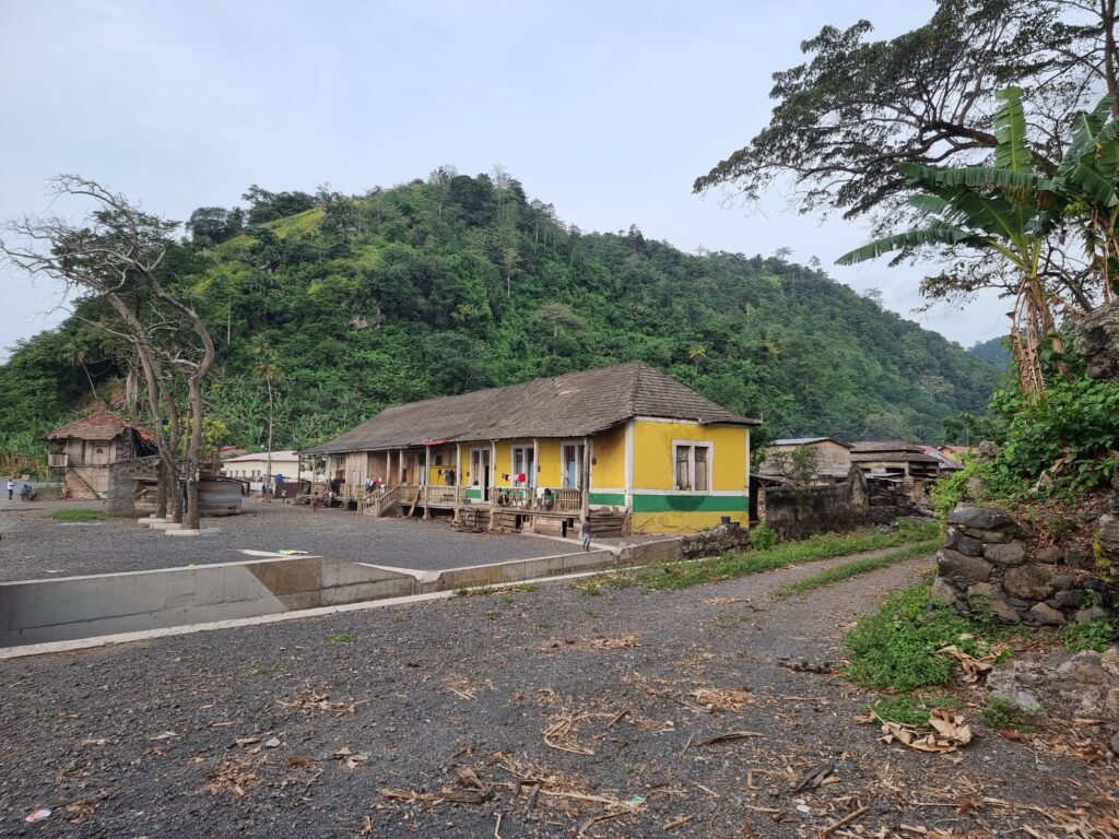 sao tome island village