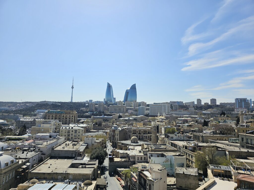 flame towers baku