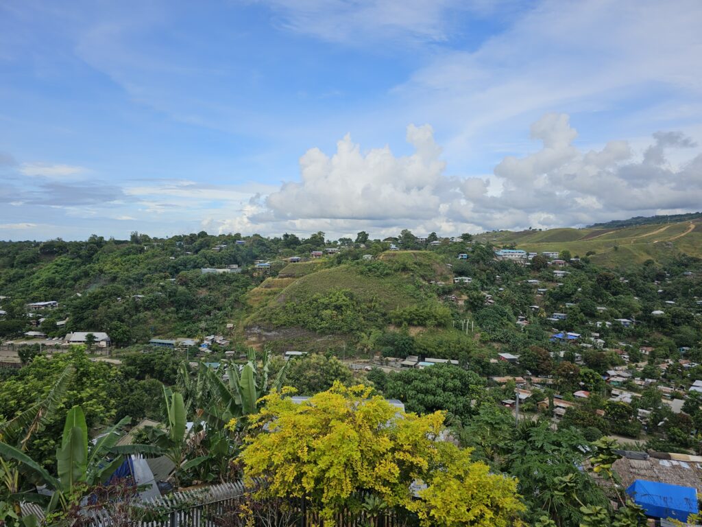 solomon islands view from american war memorial