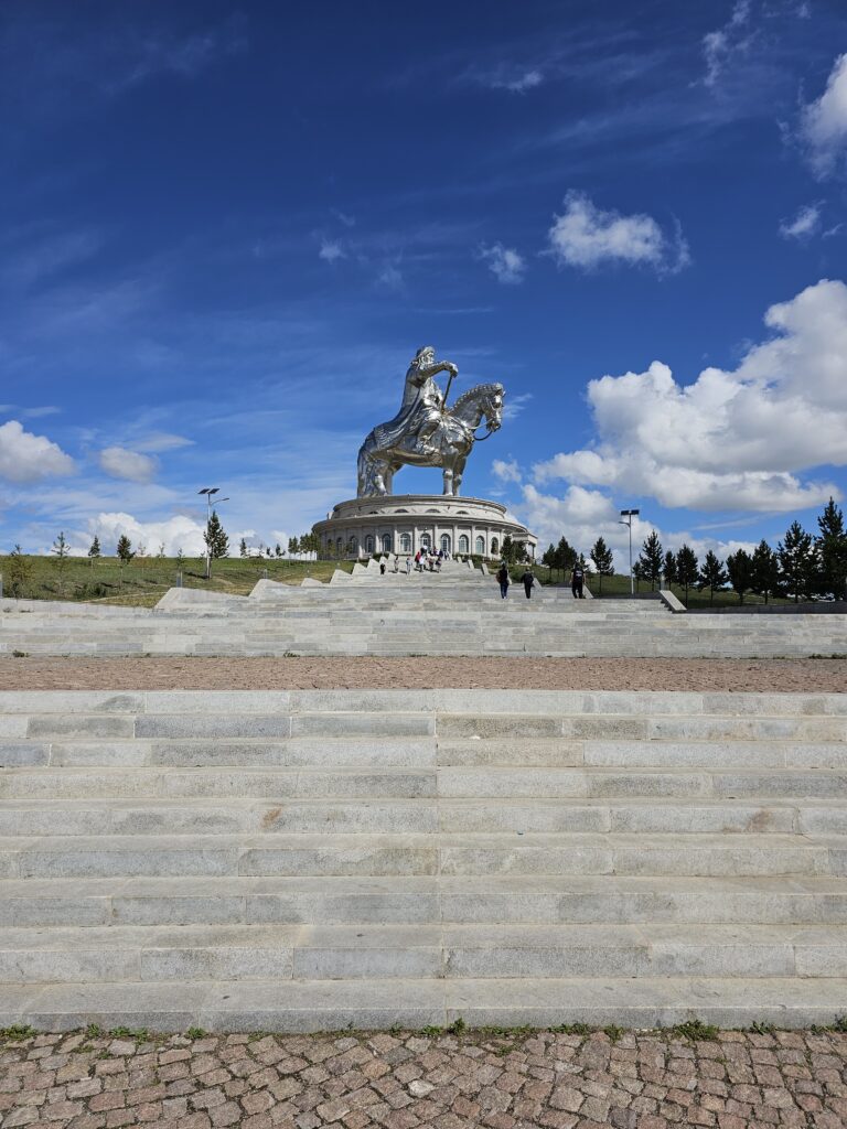 genghis khan equestrial statue