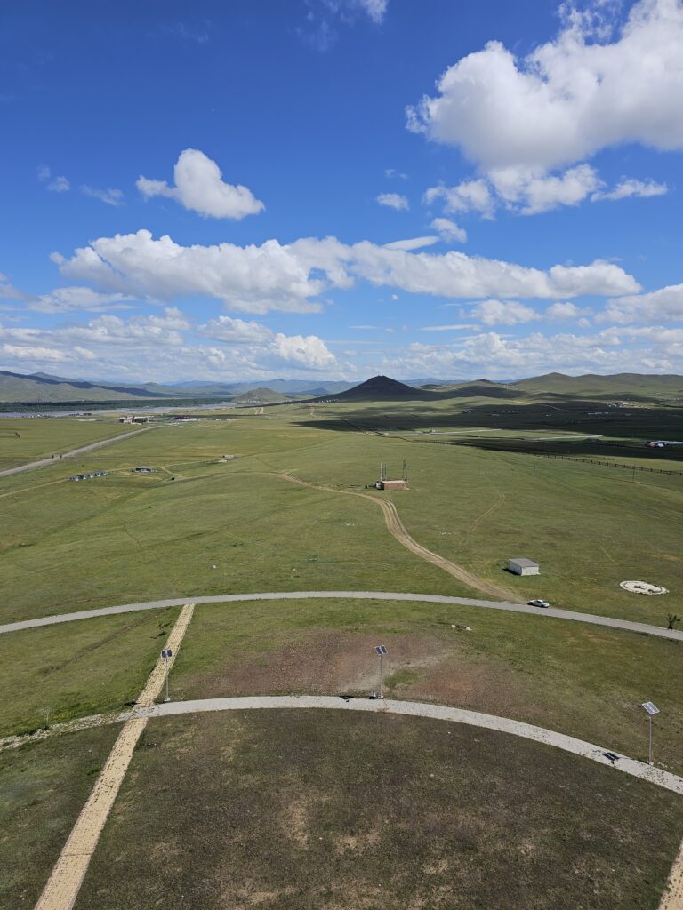 view genghis khan statue mongolia