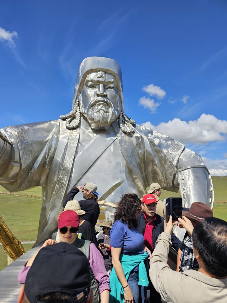 genghis khan statue mongolia