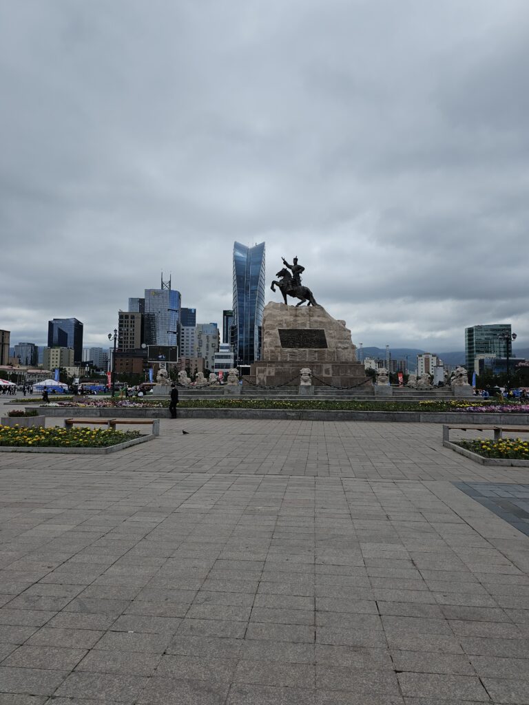 Sukhbaatar Square mongolia