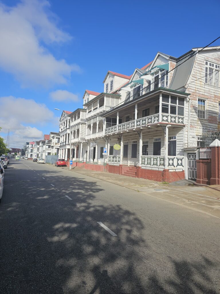 paramaribo dutch colonial archtecture