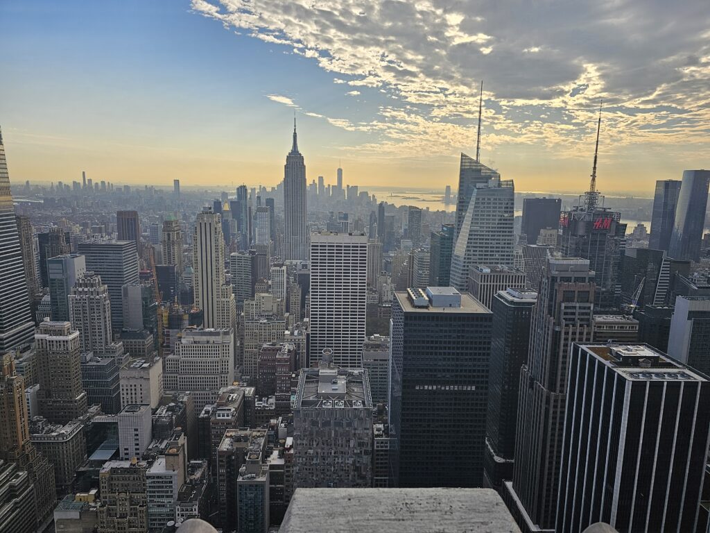 top of the rock new york