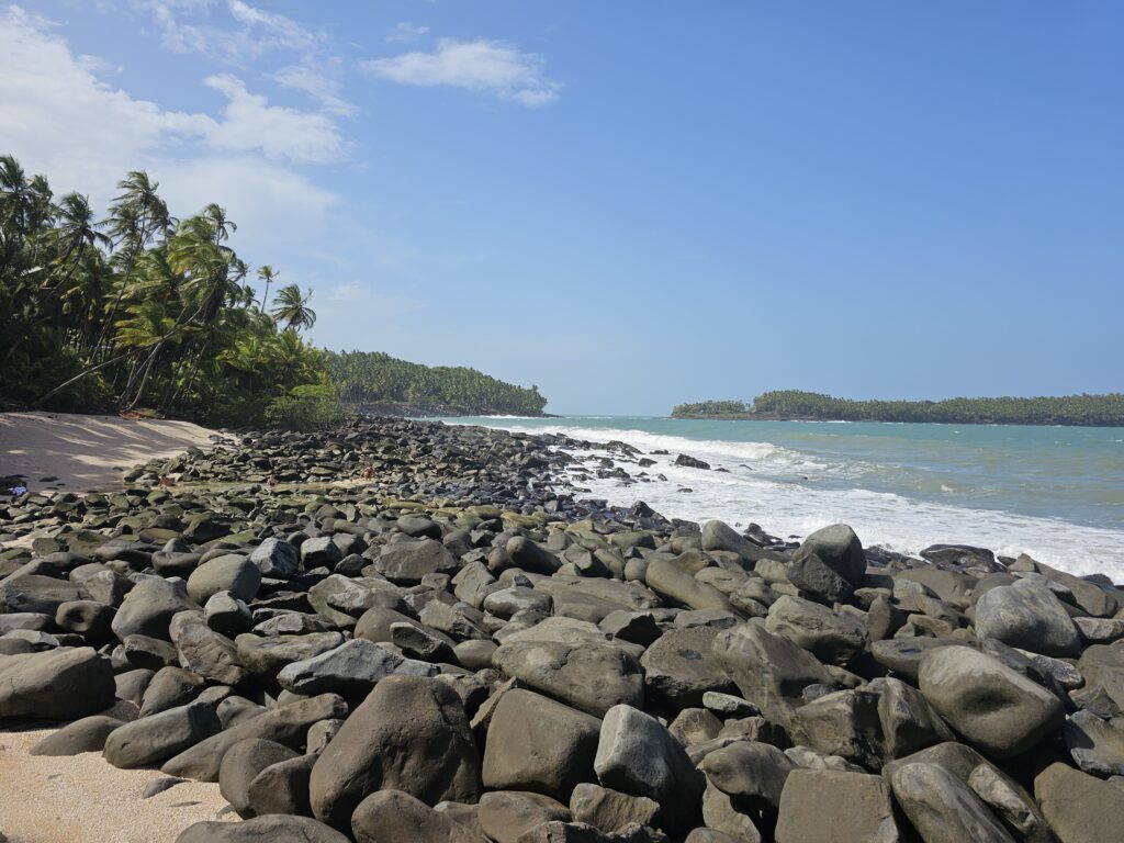 iles du salut saint joseph island beach