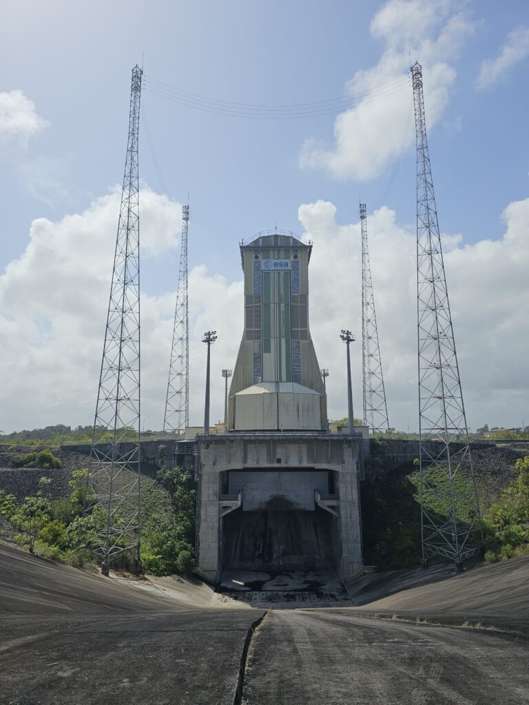 launch pad kourou space center