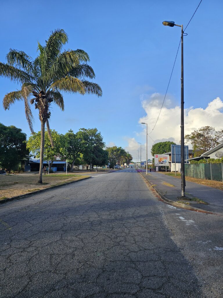 kourou streets french guiana