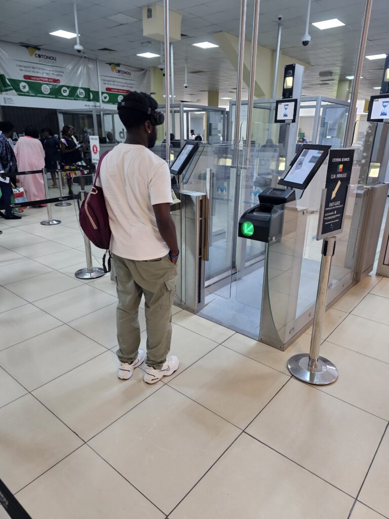 cotonou airport automated passport control