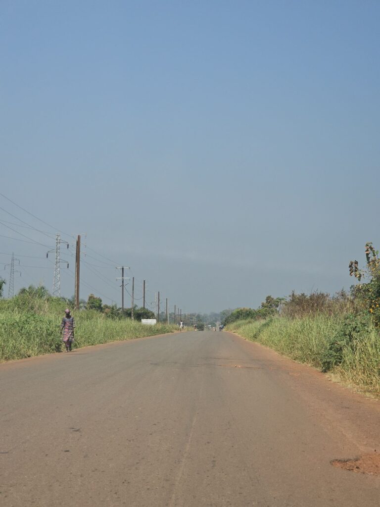 leaving bangui to boali