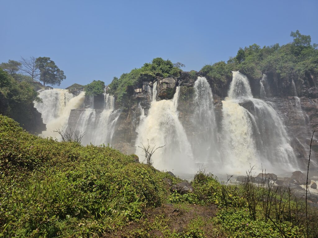 boali falls bangui