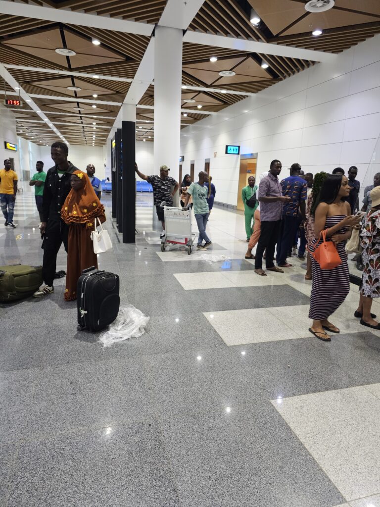 malabo airport arrival hall