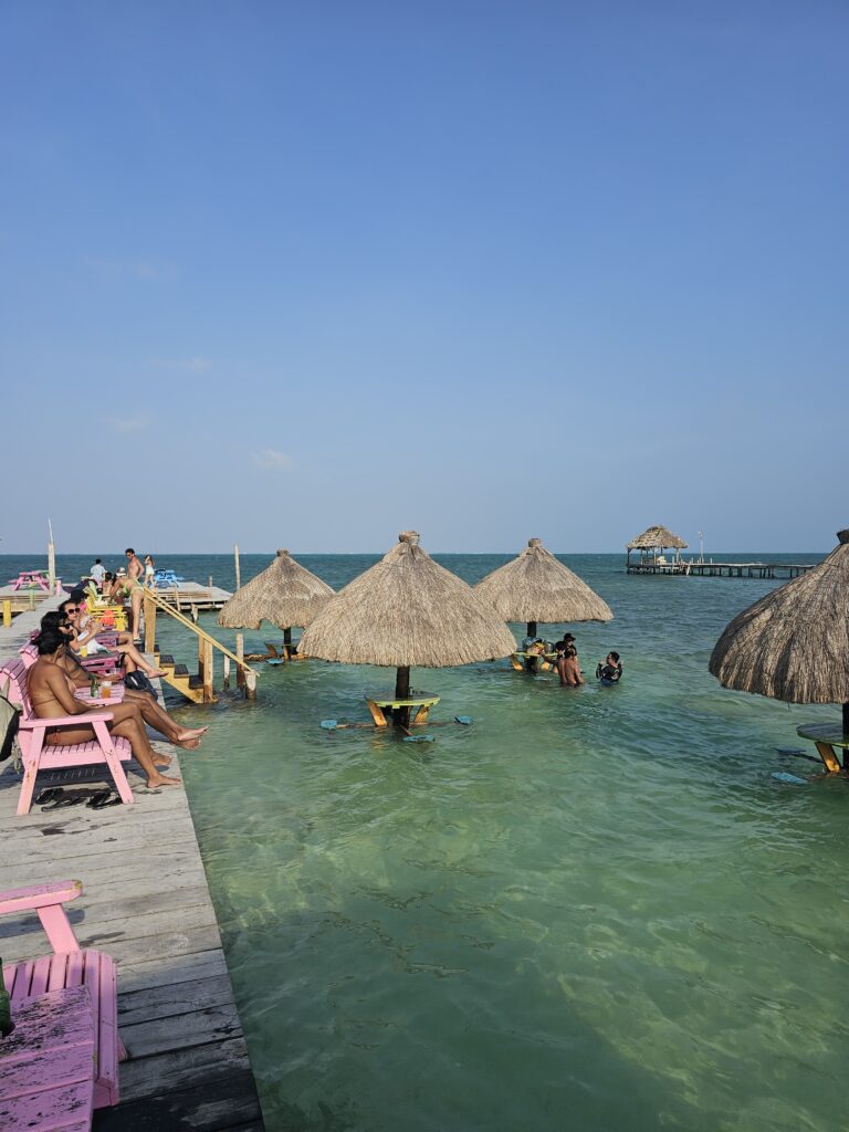 caye caulker the split