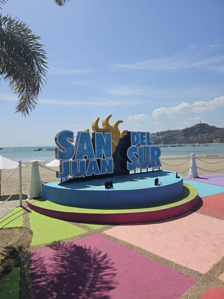 san juan del sur nicaragua sign