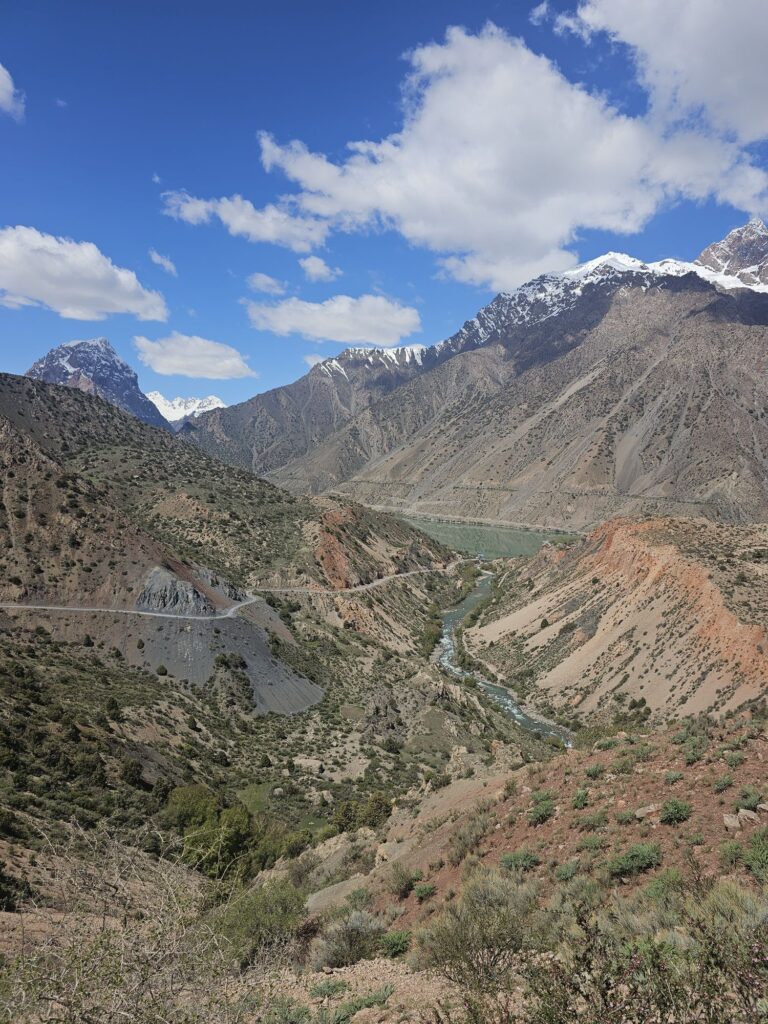mountain landscapes tajikistan