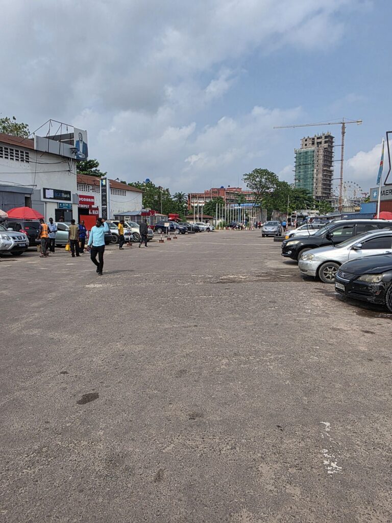 parking lot beach ngobila kinshasa drc