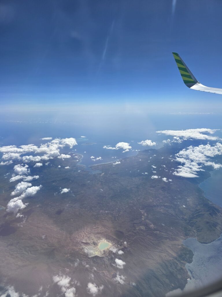 volcano indonesia to timor-leste