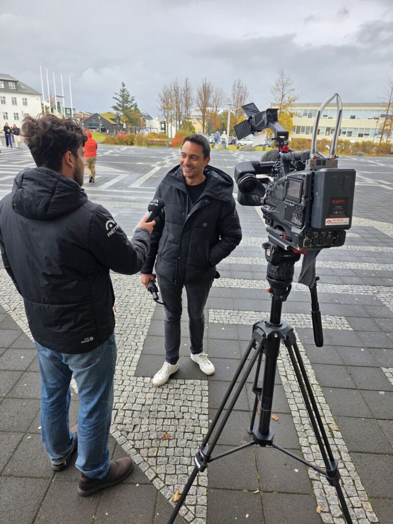 iceland tv interview