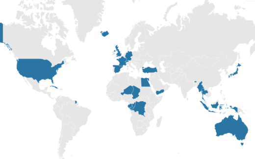 countries visited 2025